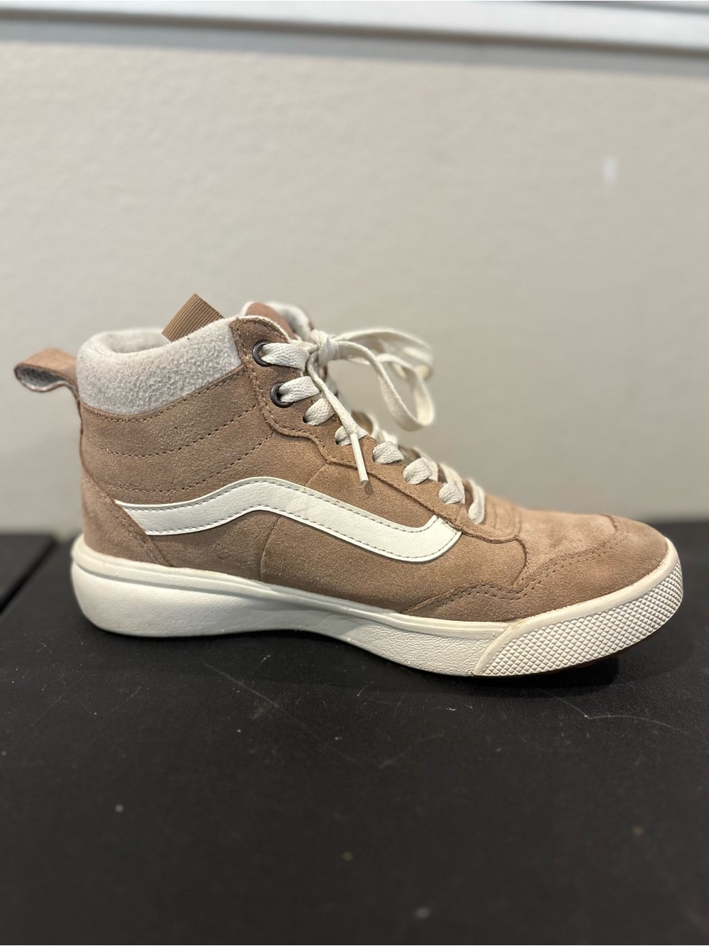 Vans Range Exp Hi 500264 Brown Suede Casual Shoes Sneakers Women’s Size 7 - Picture 2 of 9